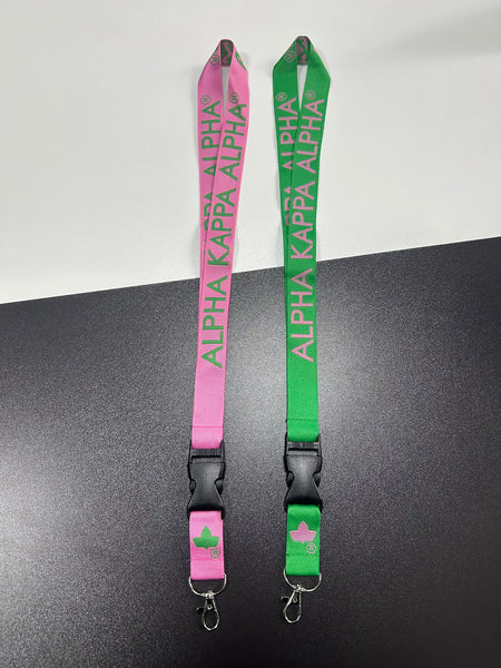 AKA Lanyard pink or green