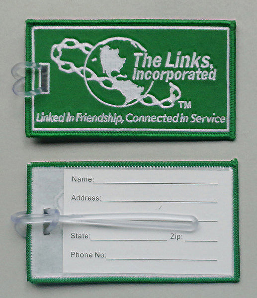 The Links Incorporated Logo Luggage Tag- Set of 2