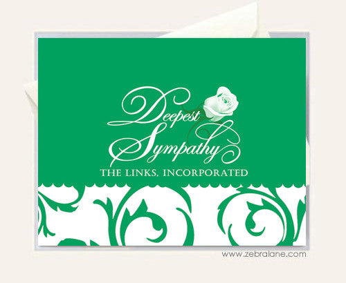 The Links Incorporated Sympathy Cards