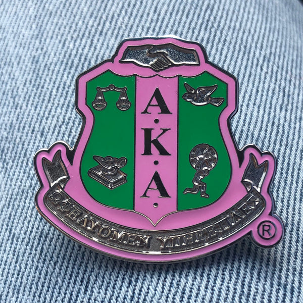 AKA Shield Lapel Pin