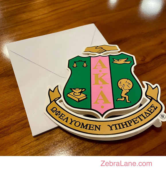 AKA Crest Cards - set of 10