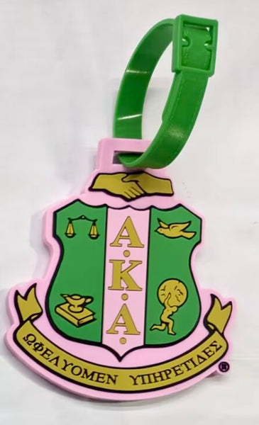 AKA Shield Shaped Luggage Tag -