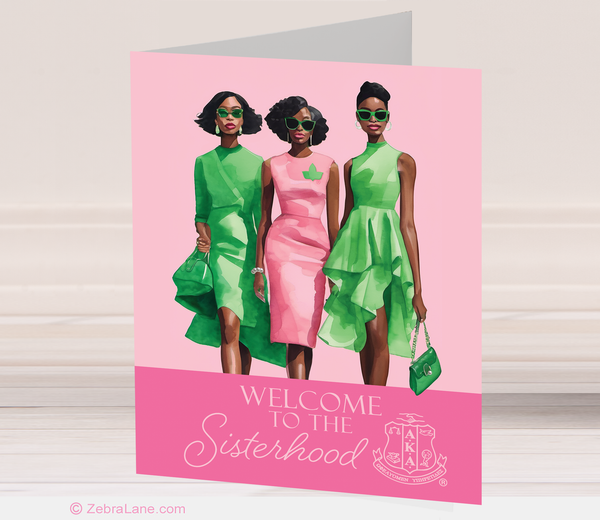 Alpha Kappa Alpha Welcome to the Sisterhood Cards #2