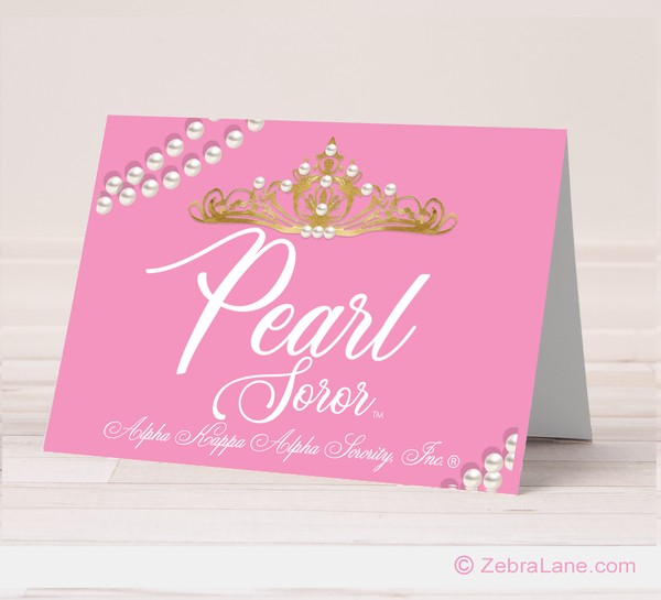 AKA Pearl Soror Cards