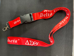 Delta Sigma Theta Lanyard | Zebra Lane