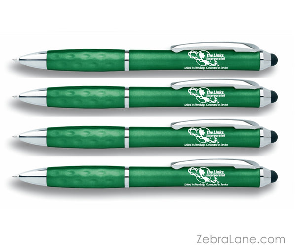 Links Logo Stylus / Ink Pen - Set of 4