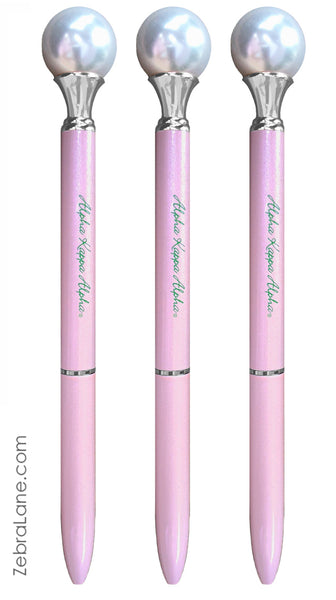 AKA Pink Pearl Ink Pen - Set of 3